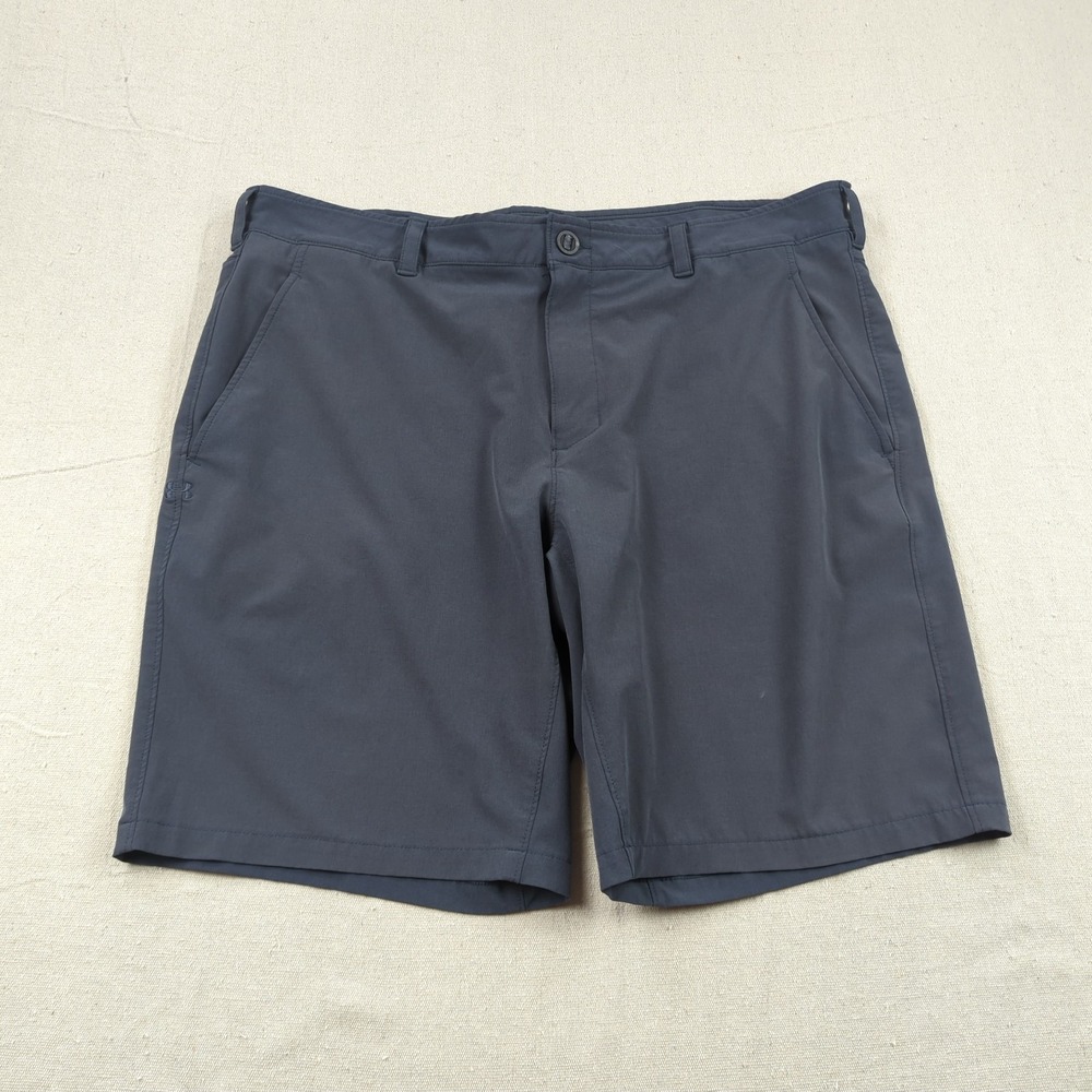 Huk Shorts Mens Extra Large Gray Performance Fishing Boating Casual
